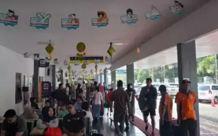 Lonjakan Penumpang selama Lebaran, Daop 7 Madiun Layani 463.239 Orang