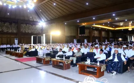 Ikuti Manasik Tingkat Kabupaten, 800 CJH di Blitar Tunggu Jadwal Keberangkatan