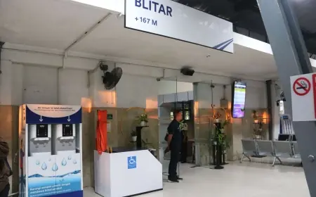 Saat Lebaran 2025, Lonjakan Penumpang di Stasiun Blitar Capai 6 Persen