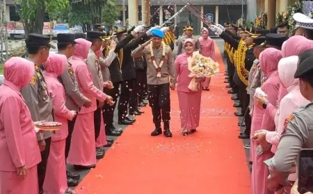 Resmi Jabat Kapolres Nganjuk, AKBP Henri Noveri Santoso Janji Berangus Korupsi