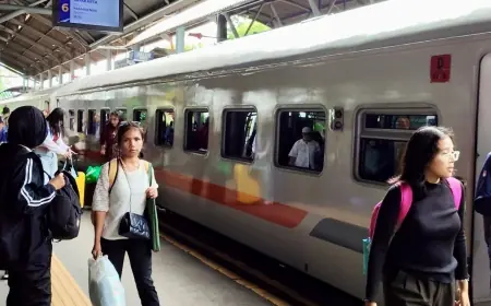 Lonjakan Penumpang Libur Paskah, KAI Daop 8 Surabaya Layani 123 Ribu Lebih Pelanggan