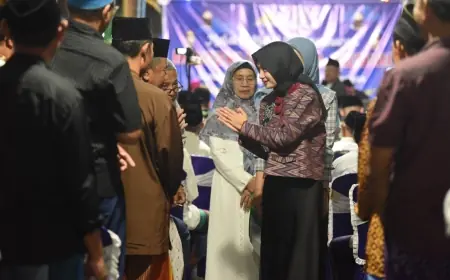 Halalbihalal Dengan Ikbeskula, Vinanda Apresiasi Kekompakan dan Kesolidan