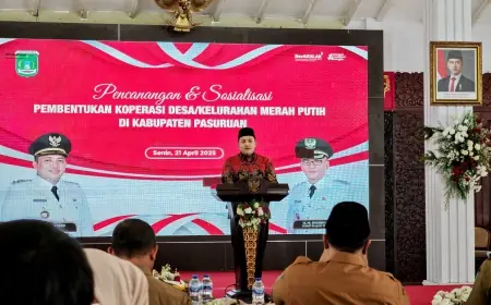 Pemkab Pasuruan Siapkan Rp912,5 Juta untuk Pembentukan Koperasi Desa Merah Putih di 365 Desa/Kelurahan