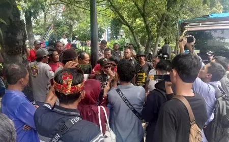 Ratusan Sopir Truk di Nganjuk Tuntut Penertiban ODOL dan Pemutihan Pajak