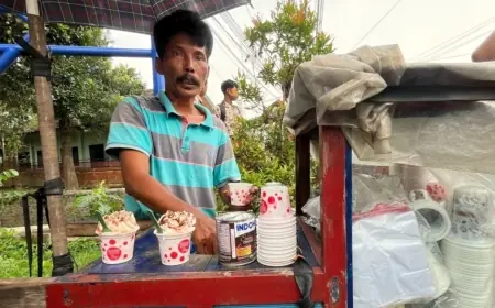 Penjual Es di Mojokerto Ditipu Orang Mengaku Polisi, Uang Rp9 Juta Raib