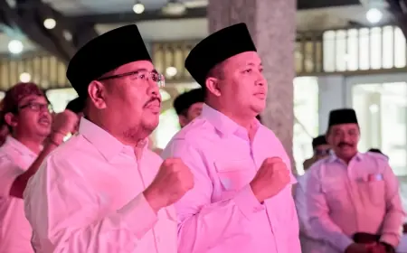 Hadiri Halalbihalal di Pasuruan, Anwar Sadad: Saya Bangga Kader Partai Gerindra yang Menjadi Kepala Daerah