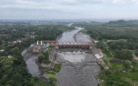 Dua Bendungan di Blitar Segera Di-flushing, Warga Diminta Jauhi Waduk