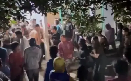 Kepergok Curi Motor, Pria Asal Garum Blitar Babak Belur Diamuk Warga
