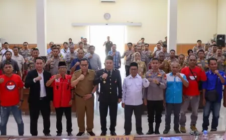 Antisipasi Gangguan Kondusifitas di Hari Buruh, Polres Jombang Gelar Pertemuan dengan Serikat Pekerja