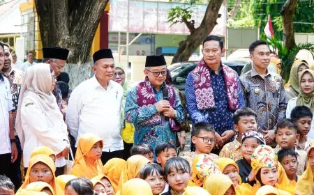 Mendikdasmen Tinjau Pelaksanaan Makan Bergizi Gratis di Lamongan