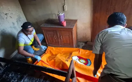 Nenek 91 Tahun di Blitar Ditemukan Tewas Terpanggang di Rumahnya