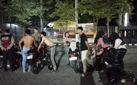 Cegah Potensi Kerusuhan, Polisi Nganjuk Amankan 69 Pemuda