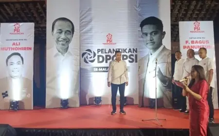 DPC PSI se-Malang Raya Resmi Dilantik, Targetkan 12 Kursi di Pemilu 2029