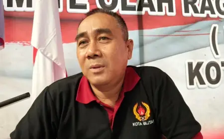 Terdampak Efisiensi Anggaran, KONI Kota Blitar Tiadakan Program Puslatkot Atlet 2025