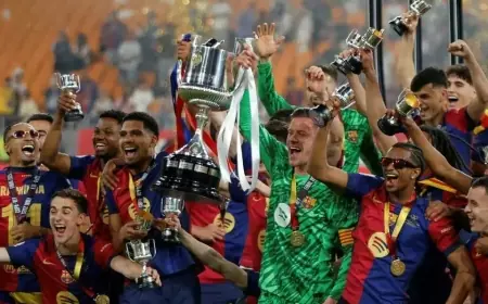 Barcelona Raih Copa del Rey Usai Tumbangkan Real Madrid dalam Perpanjangan Waktu