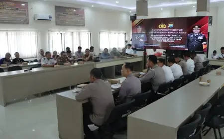 Jelang May Day, Polres Nganjuk Kumpulkan Pengusaha dan Perwakilan Buruh