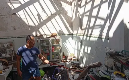 Tabung Elpiji 12 Kg Meledak, Lansia di Blitar Alami Luka Bersimbah Darah