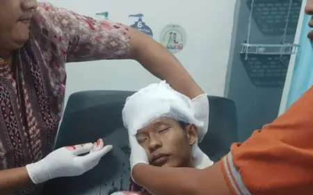 Tergeletak Bersimbah Darah, Pria Asal Jombang Diduga Jadi Korban Pembacokan