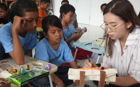 Kreativitas Anak Kampung Bakat Bersinar dalam Program KISAH: Perpaduan Seni, Inovasi, dan Keberlanjutan