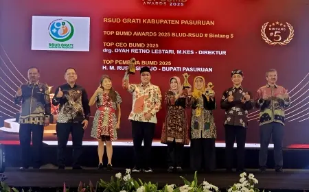 RSUD Grati Raih Predikat RSUD BLUD Bintang 5