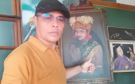 Menari di Atas Kanvas: Goresan Yanto Bedor dalam Jelajah Pulau Madura 3