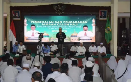 Berikan Bimbingan Manasik Haji kepada 615 jemaah, Ini Pesan Bupati Bondowoso