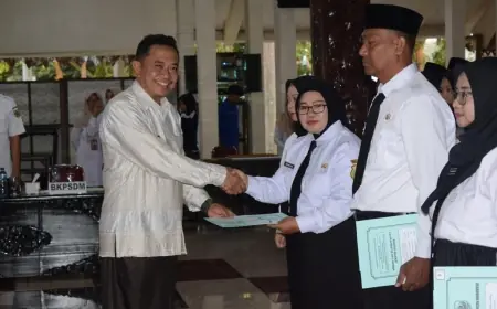 Selamat! Ratusan CPNS dan PPPK di Bondowoso Terima Petikan SK