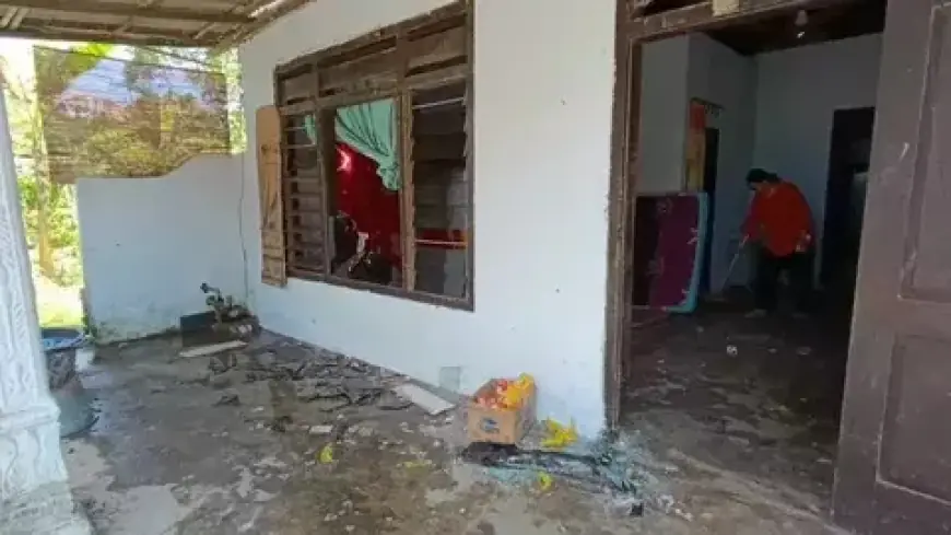 Diterbangkan dari Trenggalek, Balon Udara Berisi Mercon Meledak di Tulungagung, Polisi Amankan 7 Orang
