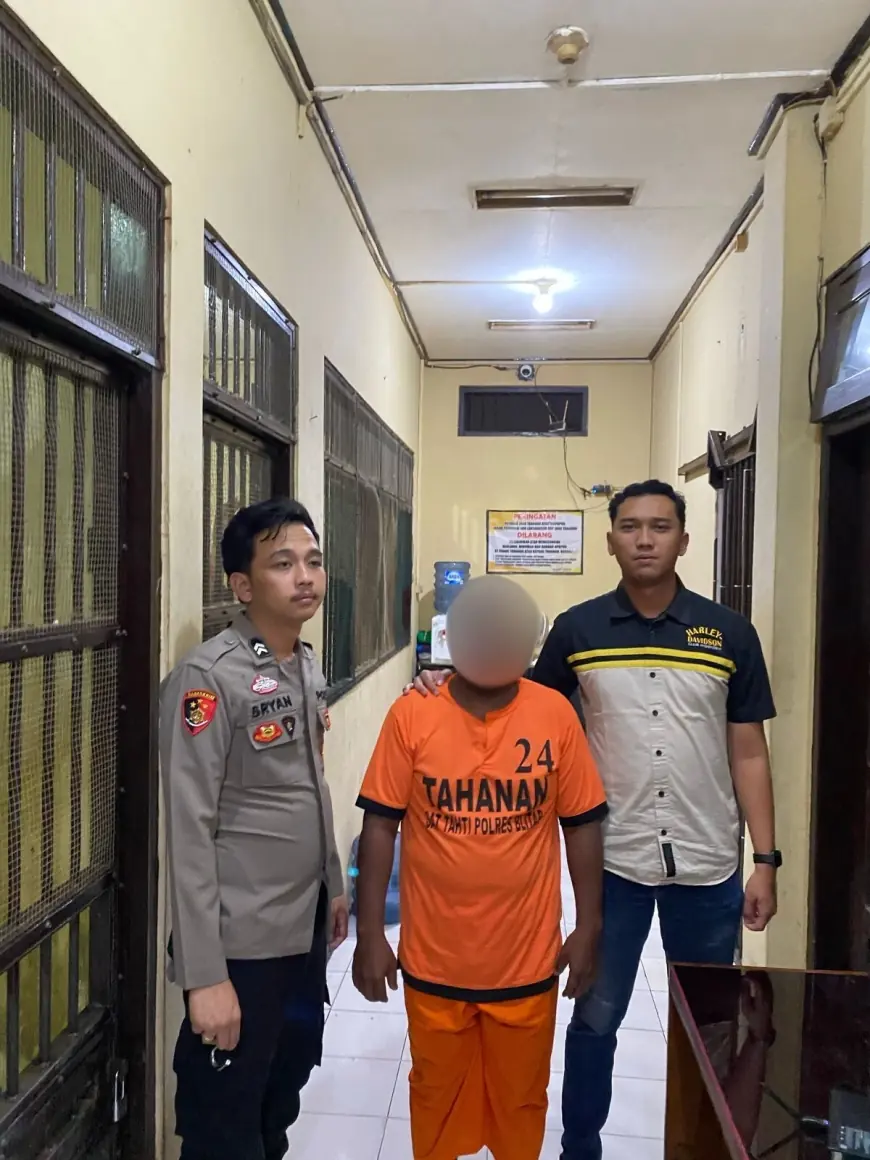 Polisi Tangkap Pria Pelaku Pembacokan Mantan Istri di Blitar