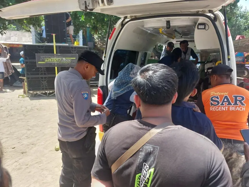Pria Tutup Usia Saat Berlibur di Pantai Balekambang Malang