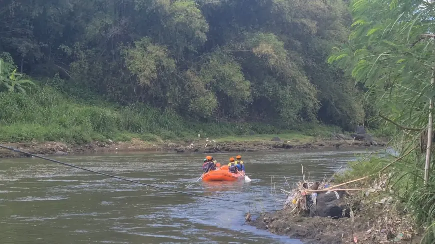 Pencarian Korban Tenggelam di Sungai Brantas Blitar Berkutat di Radius 5 Km