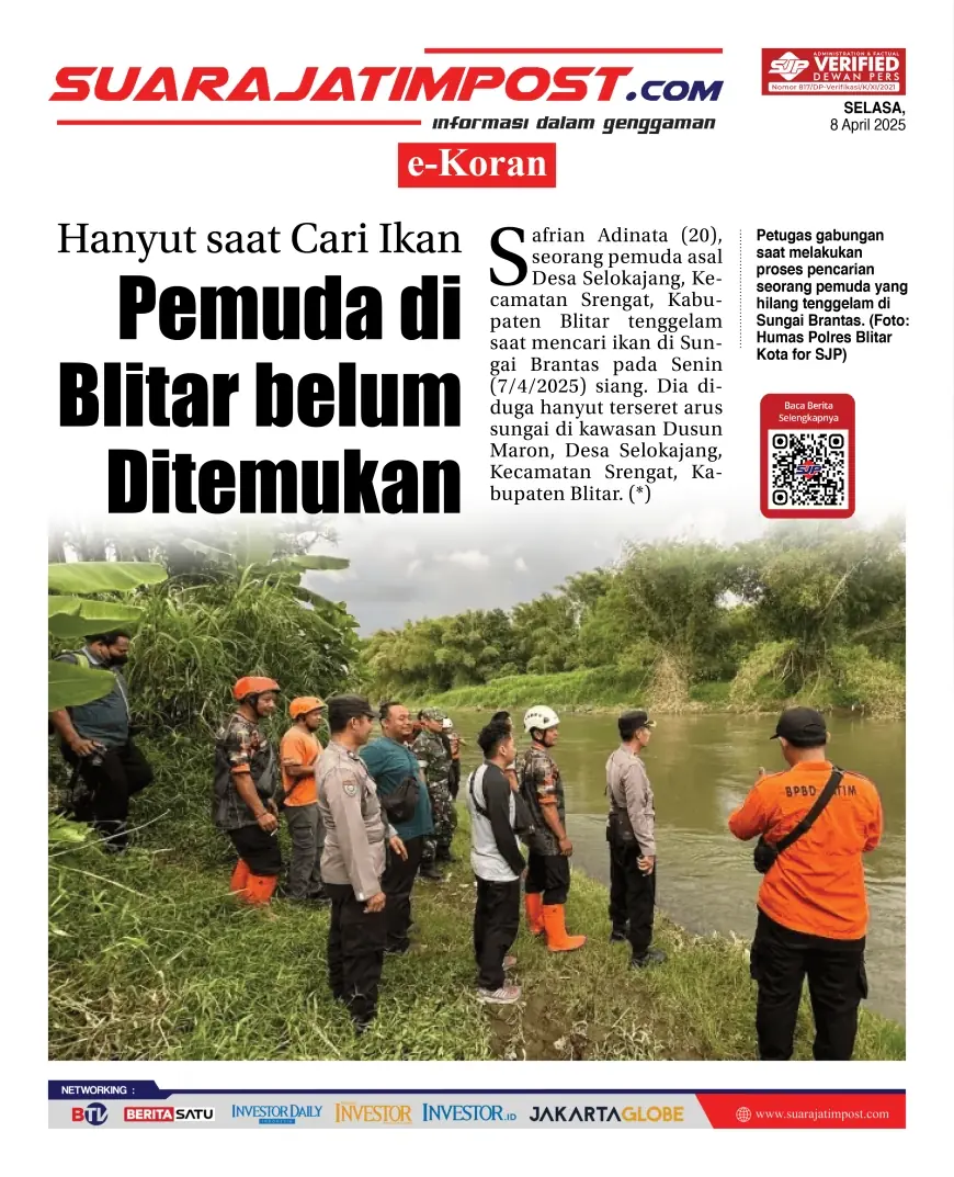eKoran, Edisi Selasa, 8 April 2025