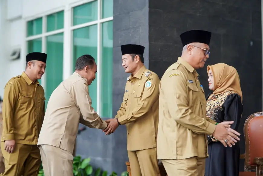 Hari Pertama Kerja, Pemkab Lamongan Gelar Halalbihalal