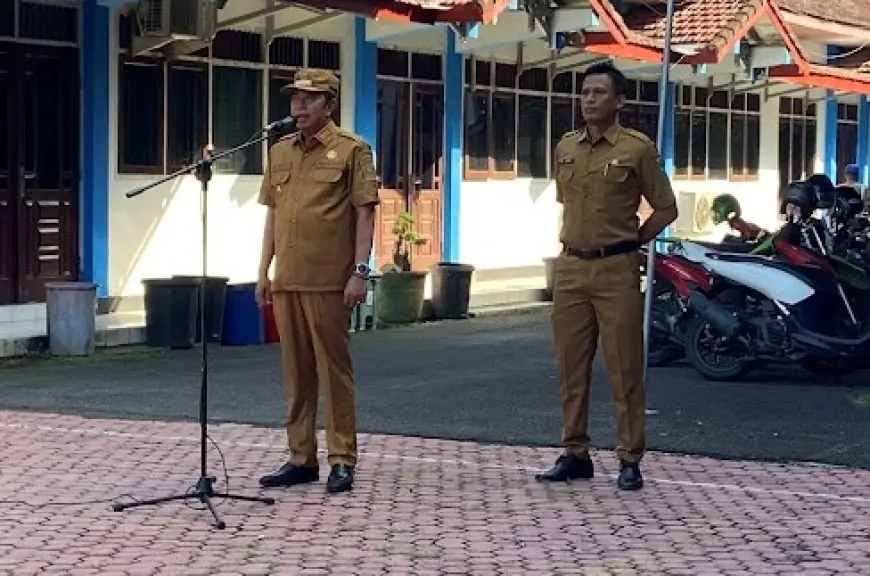 Sidak ASN Dinas BSBK, Bupati Bondowoso Sampaikan Pesan Penting Soal Efisiensi Anggaran