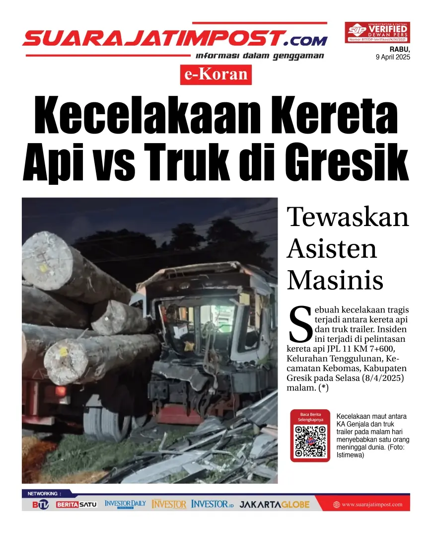 eKoran, Edisi Rabu, 9 April 2025