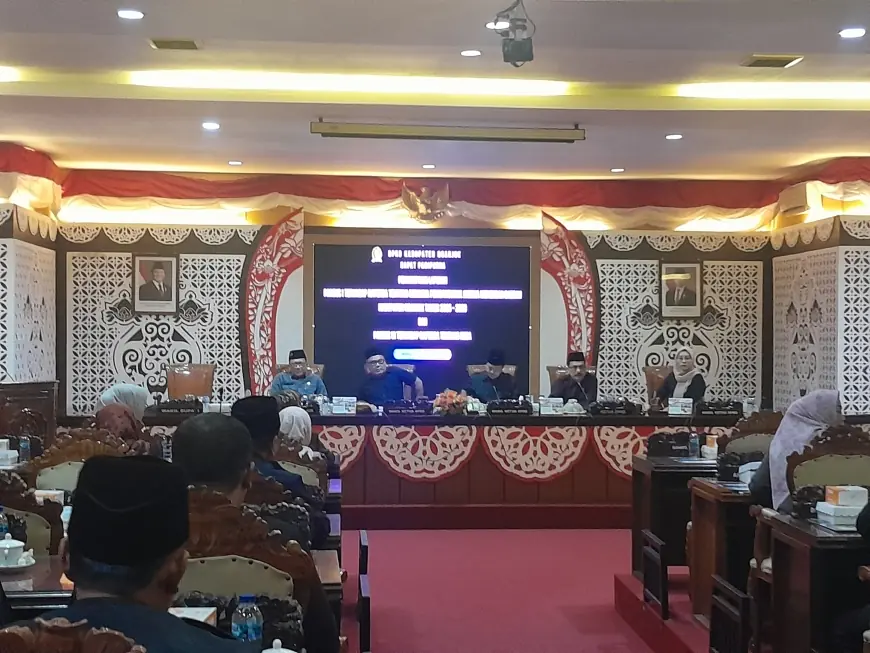 Rapat Paripurna, DPRD dan Pemkab Nganjuk Bahas Dua Raperda