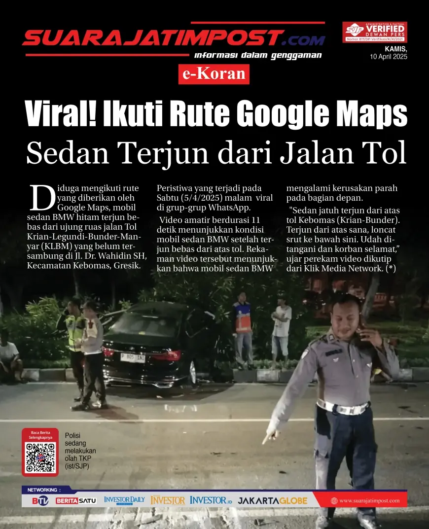 eKoran, Edisi Kamis, 10 April 2025