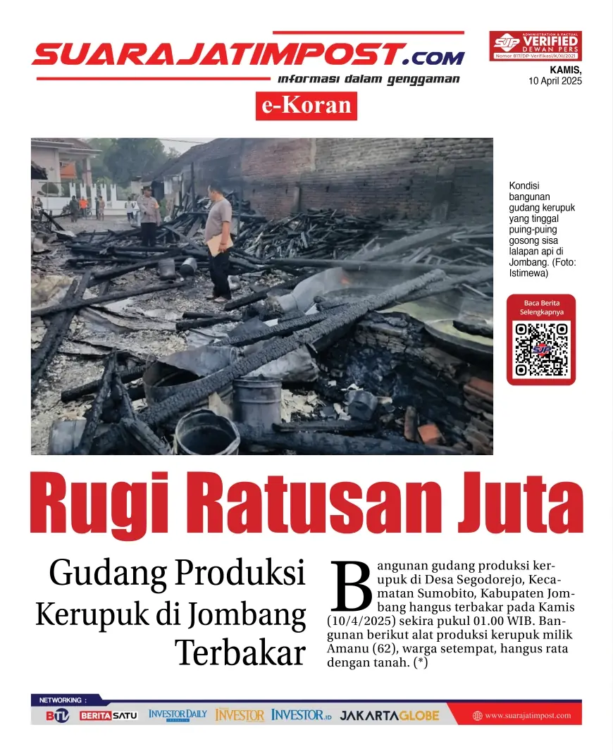 eKoran, Edisi Kamis, 10 April 2025