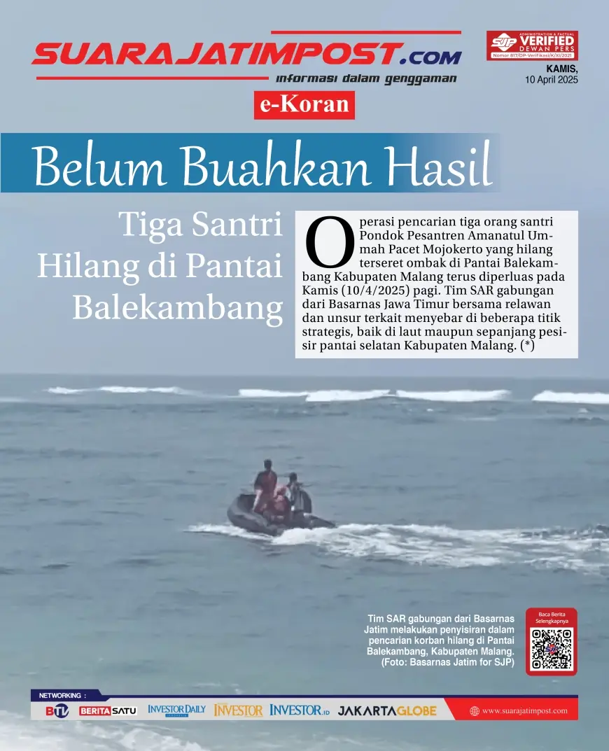 eKoran, Edisi Kamis, 10 April 2025