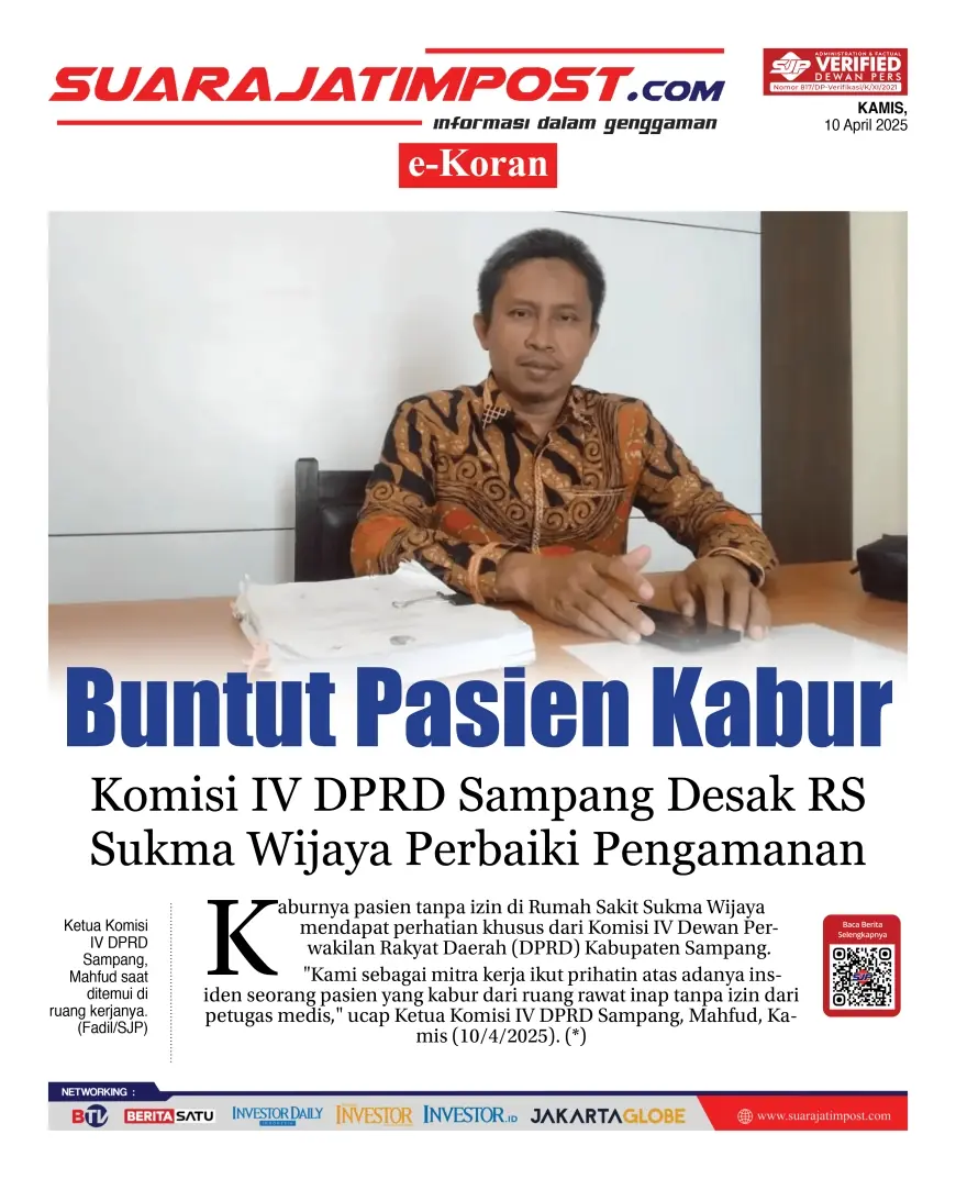 eKoran, Edisi Kamis, 10 April 2025