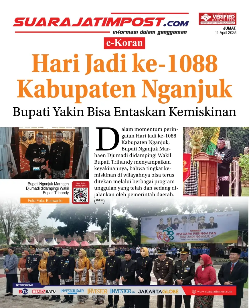eKoran, Edisi Jumat, 11 April 2025