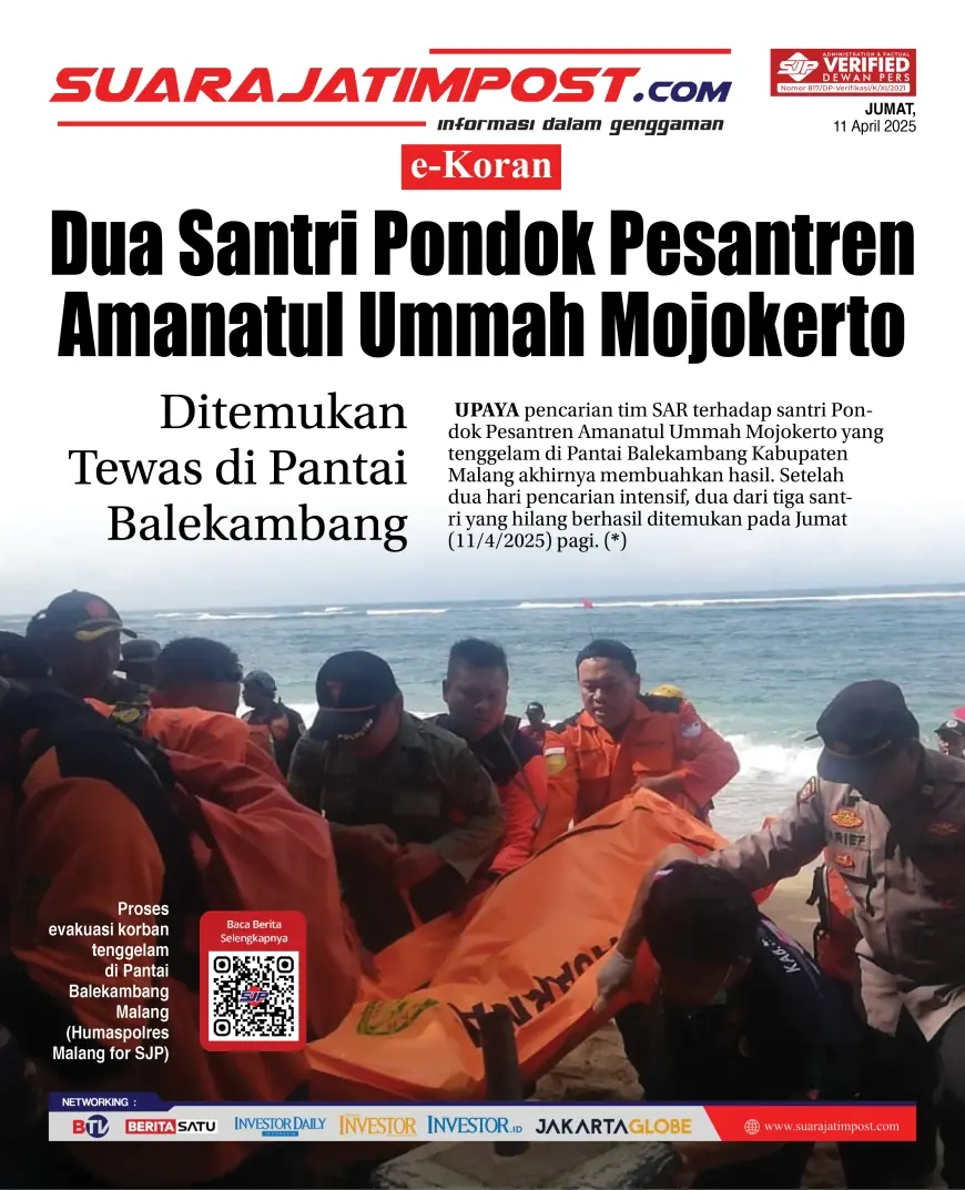 eKoran, Edisi Jumat, 11 April 2025