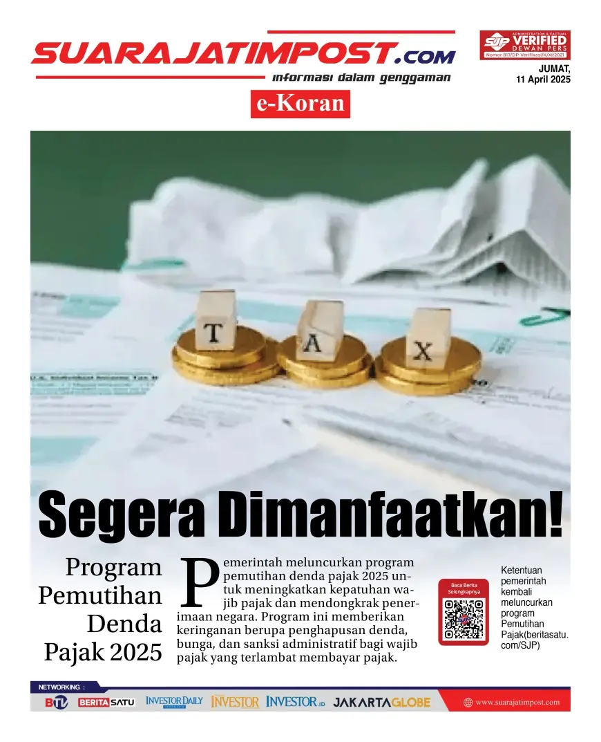 eKoran, Edisi Jumat, 11 April 2025