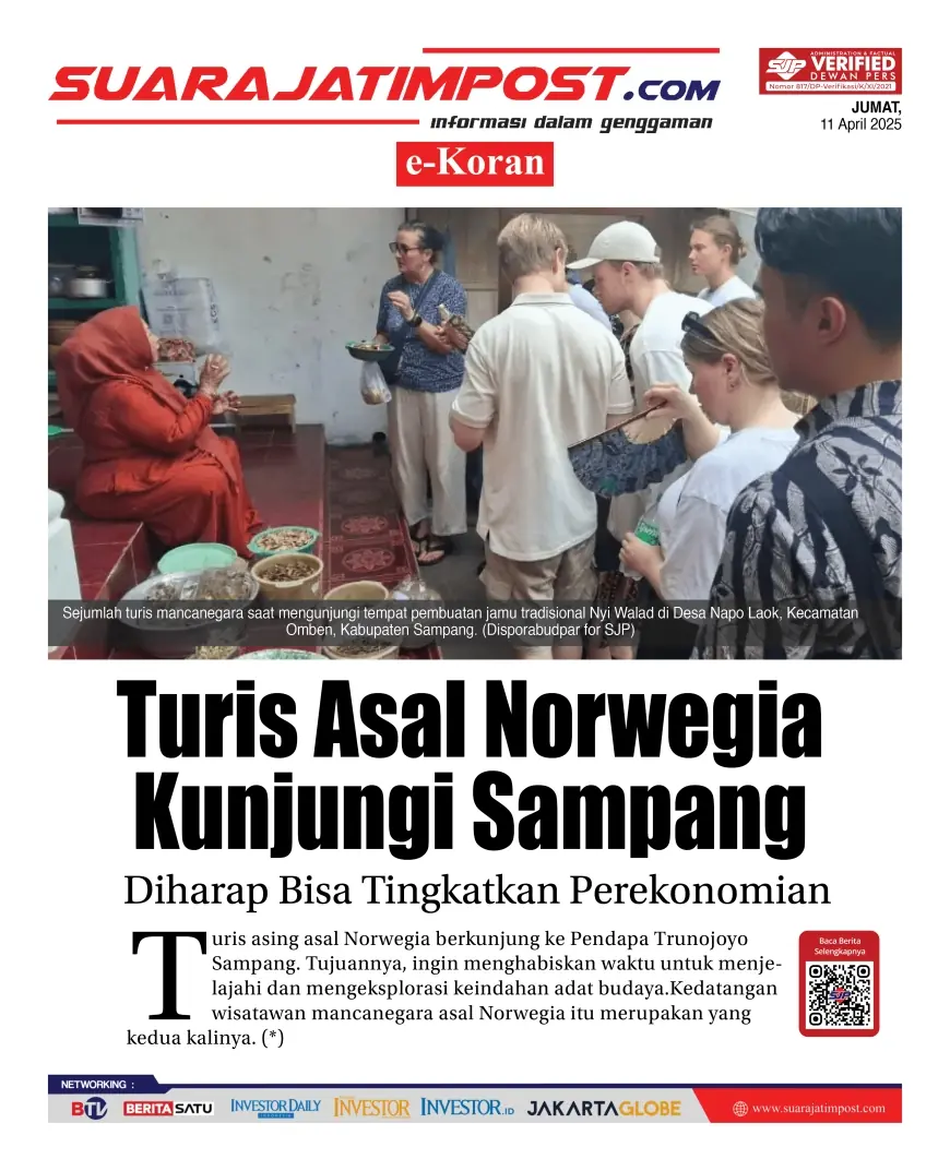 eKoran, Edisi Jumat, 11 April 2025
