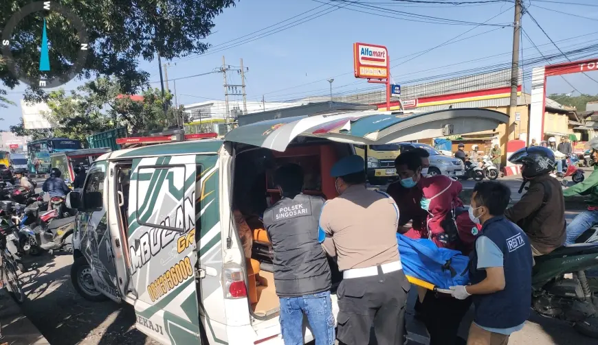 Pria Tunawisma tanpa Identitas Ditemukan Tewas di Singosari Malang