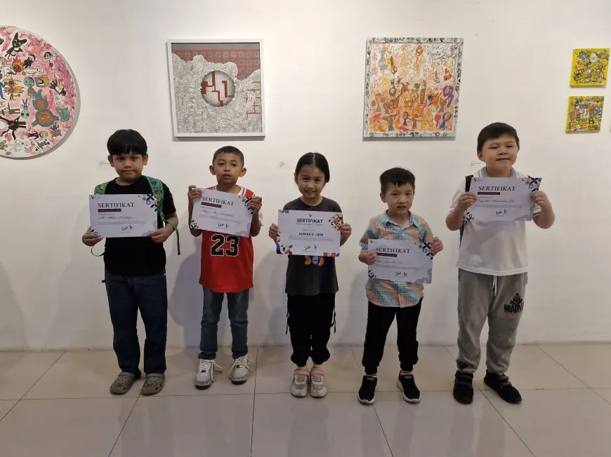 Ketika Imajinasi Anak-Anak Membanjiri Galeri dalam Pameran “Art Without Limits #BEBAS2”