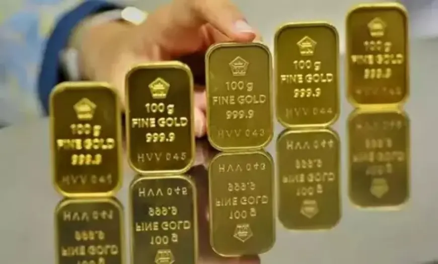 Turun Rp8.000,00 per Gram, Harga Emas Antam Masih Tinggi