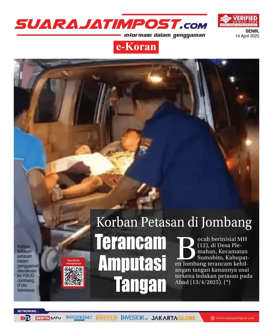 eKoran, Edisi Senin, 14 April 2025