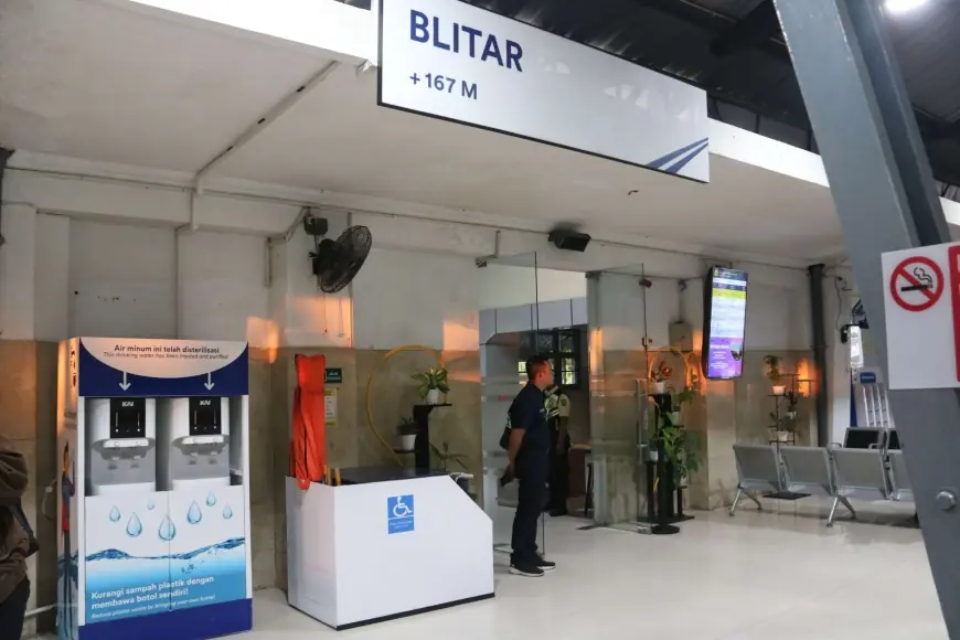 Saat Lebaran 2025, Lonjakan Penumpang di Stasiun Blitar Capai 6 Persen