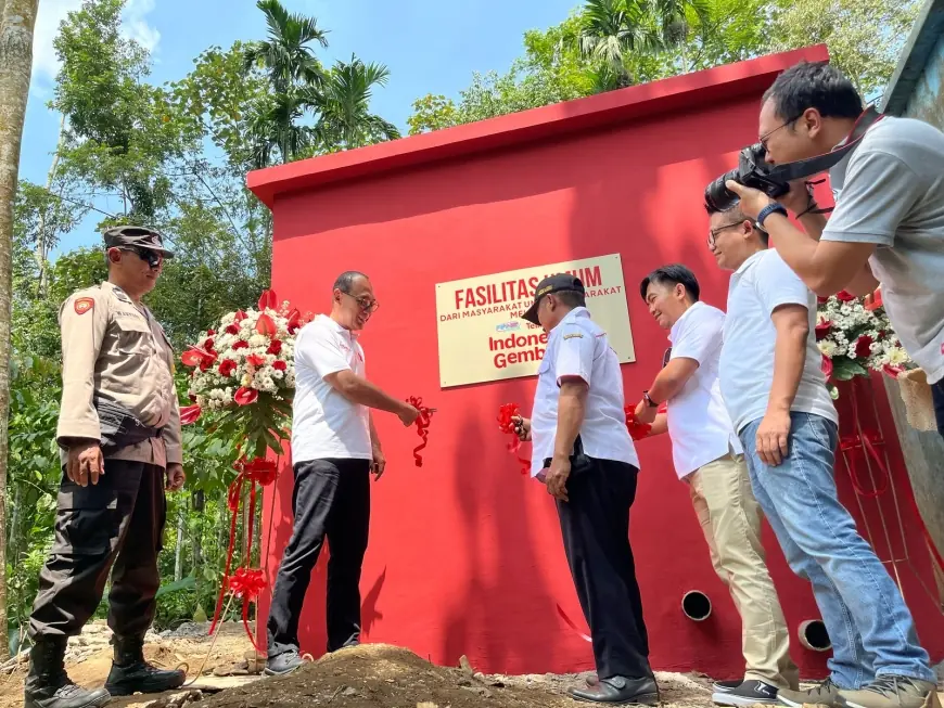 Wujudkan Indonesia Gembira, RANS Entertainment dan Telkomsel Berikan Fasilitas Umum di Tajinan Malang